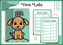Caderneta Vacina Pet Vira Lata Macho -arquivo Digital