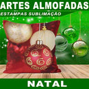 Artes Sublimação Almofadas Natal Papai Noel 300 Estampas