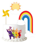 Arquivo Corte Topo De Bolo - Teletubies 01 Temas Combo arquivospersonalizados