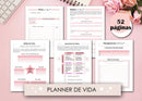 Combo Digital Planners Diários, Semanal, Mensal E  Fitness