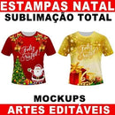 Vetores Camisetas Corel Natal Sublimação Estampa