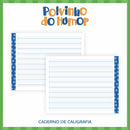 Encadernação Escolar Polvo Do Humor Menino - Arquivo Digital