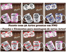 Pacote Com 40 Artes Para Canecas Pascoa Flork + Mockups