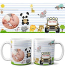 Estampas Nascimento Recem Nascido Sublimação Canecas Mockups