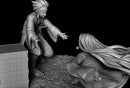 Kimetsu No Yaiba Tanjiro Y Nesuko Chibi Stl Obj Impresión 3d