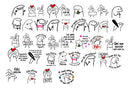 Pack Pascoa Engraçada Arquivos Editáveis Flork Sublimação