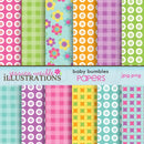 Kit Papel Digital Jardim 02