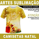Artes Prontas Camisetas Natal Vetores Sublimação Total Corel