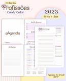 Arquivo Digitai Lettering Candy Kit Profissões 70 Capas 2023
