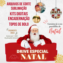 DRIVE PACK DE ARQUIVOS DIGITAIS E DE CORTE DE NATAL