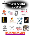 Pack Gospel, 70 Ai Cdr Png, Sociais Mídia, Editável Igrejas