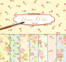 Kit Papel Digital Shabby Chic Rosas Roses D`ete