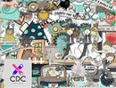 Kit Digital Papel Scrapbook Enfim Casados + Brinde