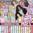 Kit Digital Dia Das Mães 112 Arquivos Do Tema + Fontes