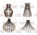 Pack Vetores Luminárias 3d Cdr/dxf/ai/svg