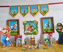 Arquivo De Corte Mario Bros 20 Studio, Png E Pdf