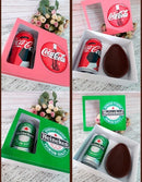 Arquivo De Corte Kit Caixa Páscoa Com Chocolate E Bebida