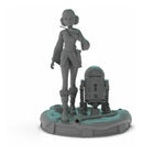 Padme E R2d2 - Arquivo Stl - Impressora 3d