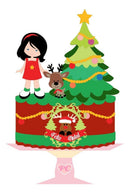 Arquivo De Corte Topo De Bolo Natal