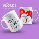 Estampas Flork Dia Dos Namorados Sublimação Canecas