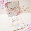 Arquivo Corte Silhouette Chuva De Bençãos - Menina Kit 02