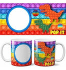 Estampas Canecas Pop It Infantil Dia Das Crianças Mockups