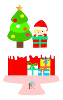 Arquivo De Corte Topo De Bolo Natal 130 Studio