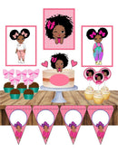Só Um Bolinho Bonequinha Afro - Arquivo Digital