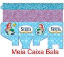Kit Festa Ariel Pequena Sereia Silhouette P/ Corte + 60.000