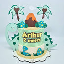 Arquivo Digital Studio - Topo De Bolo Dinossauro Camadas