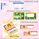 Combo Kit Completo Maternidade Afetiva  + Caderneta Sus