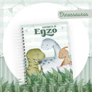 Encadernação Baby Dinossauros - Arquivo Digital