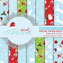 Natal Kit Digital Scrap Personalizado Digital Arquivo 70