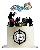 Arquivo  Corte Topo De Bolo - Paint Ball