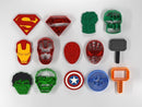 Pacote Arquivos Stl Impressão 3d Herois Cortador Biscoito