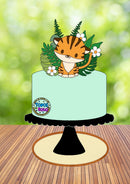 Topo De Bolo Tigre Baby- Arquivo Digital