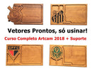650 Vetores Tábua De Corte Carne, Petisqueira + Curso Artcam