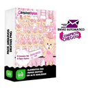 Kit Digital Ursinha Princesa Baby Scrapbook - Papeis e Elementos