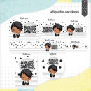 Arquivo Etiqueta Escolar Menino Moreno 2 Studio Pdf Png Dxf