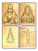 21 Vetores Religiosos Para Quadro, Router Cnc