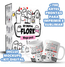 Explore Possibilidades: Artes Flork +700 Modelos