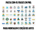 Kit Digital Dia Dos Pais Flork Bento + Brinde De 42 Artes