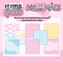 Arquivo Digital Sublimação Flork Bento Dia Das Mães Lt10 Png