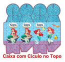 Kit Festa Ariel Pequena Sereia Silhouette P/ Corte + 60.000