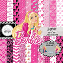Arquivo Digital Elementos E Papeis Barbie Png