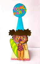 Arquivo De Corte Pool Party Menina
