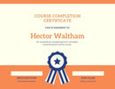 30 Modelo De Certificado De Cursos, Modelo 100% Editavel