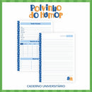 Encadernação Escolar Polvo Do Humor Menino - Arquivo Digital