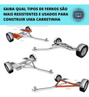 Projeto Carretinha Reboque Para Carro Asa Delta Modelo Novo