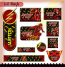 kit etiqueta escolar FLASH